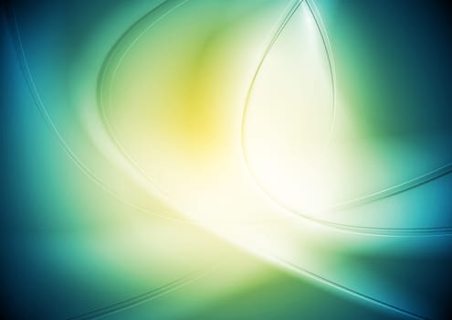 Elegant waves background. Vector illustration