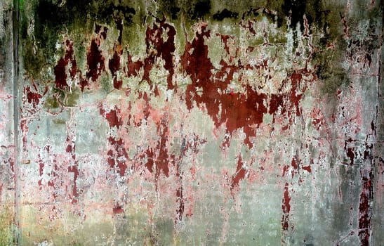 cracked concrete vintage wall background