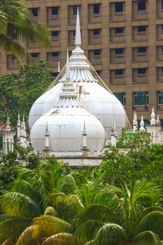 Masjid Jamek mosque in Kuala Lumpur in Malaysia