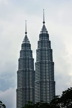 The Petronas Twin Towers are the world's tallest twin towers.