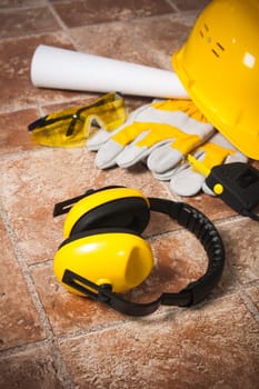 Standard construction safety equipment