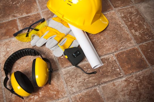 Standard construction safety equipment