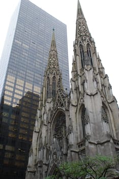 Gothic Revival St.Patick ́s Cathedral New York Manhattan