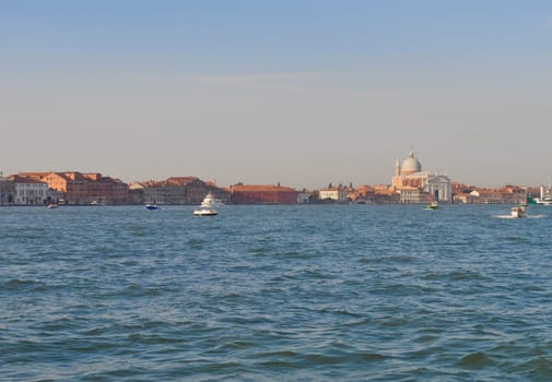 View of the city of Venice (Venezia) in Italy