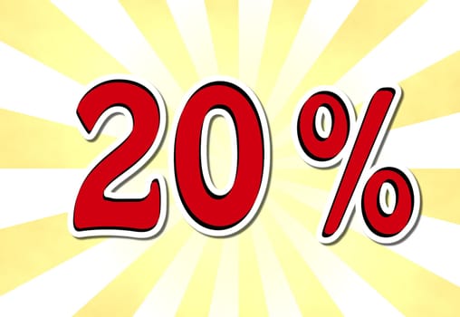 20 percent