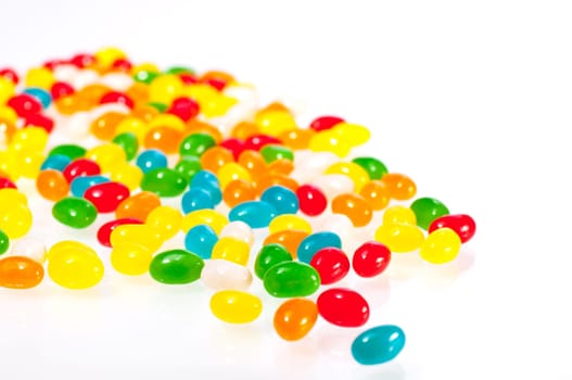 Jelly beans close up