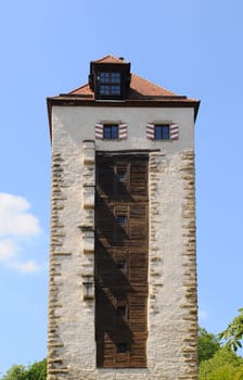 the rogue tower in Horb am Neckar