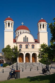 A smaller orthodox church in the cretan town of Rethymnon