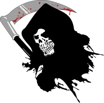 death with the bloody sword