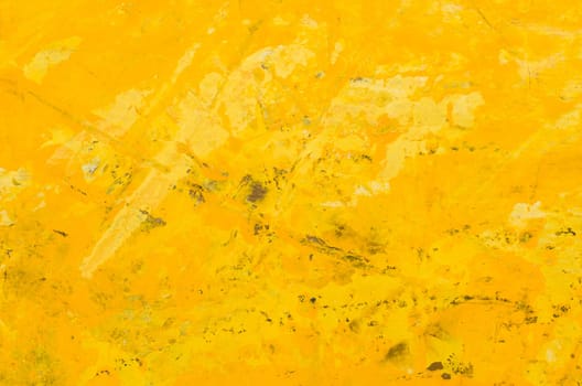 abstract yellow acrylic paints background