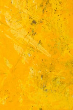abstract yellow acrylic paints background