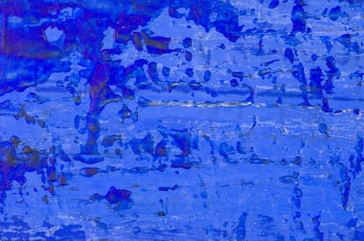 abstract blue acrylic paints background
