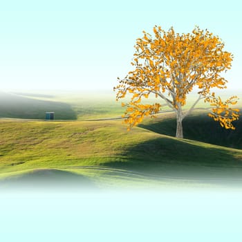 Beautiful Golf Course for adv or others purpose use