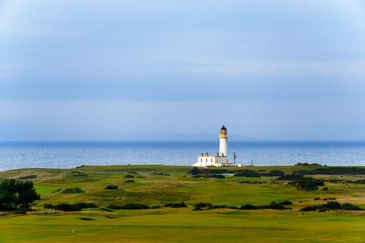 Tunberry lighthouse in Scotland, UK