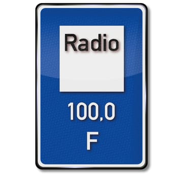 Traffic Sign Radio Station