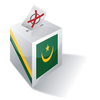 Voting box Mauritania