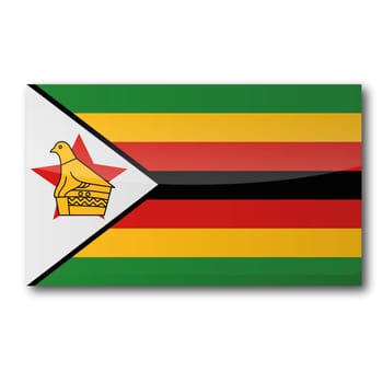 Flag Zimbabwe
