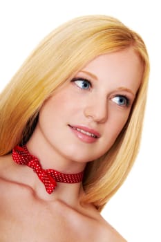 portrait of a young beautiful woman