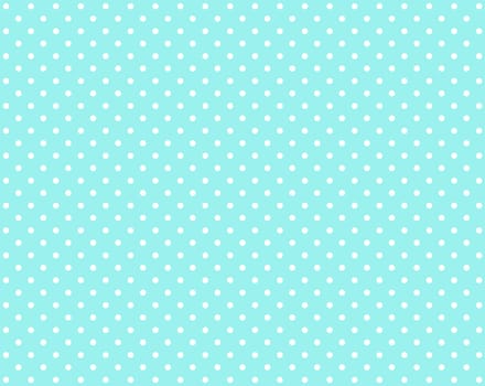 Background light blue with white dots