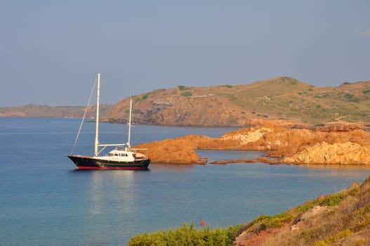 Beautiful beach in Menorca, Spain