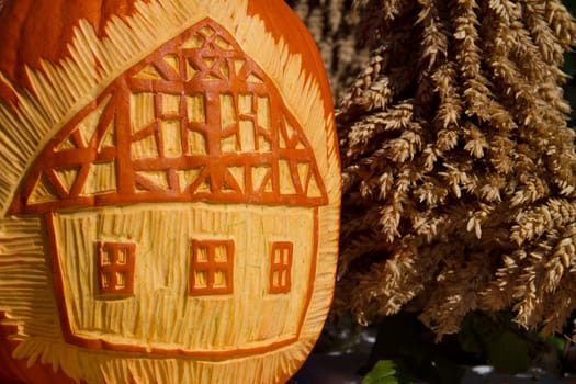 Pumpkin carved