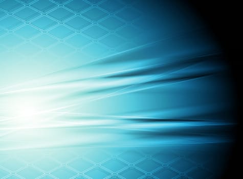 Abstract blue background. Vector illustration eps 10