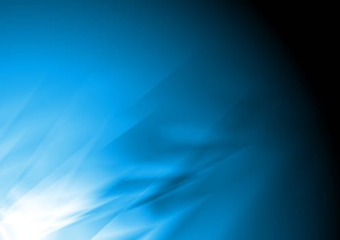 Abstract blue background. Vector illustration eps 10