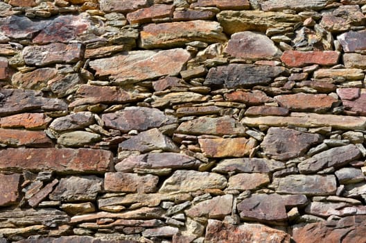 old stone wall background brown grey