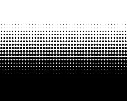 Background - Black dots and white space
