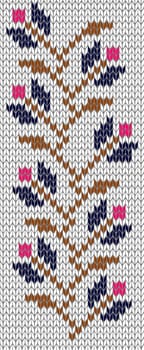 Vintage xmas traditional embroidery flowers seamless pattern. Vector illustration layered for easy manipulation and custom coloring.