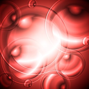 Abstract technology design with circles. Eps 10 vector background