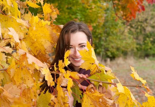 happy young woman