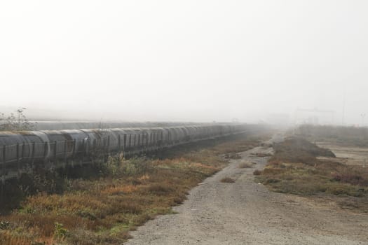 Industrial zone - water pipelinew
