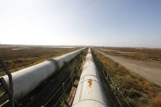 Industrial zone - water pipelinew