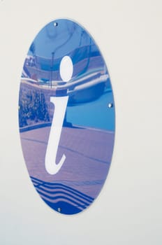 Tourits information symbol - i