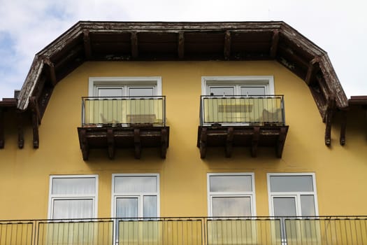 Spa architecture at Kaiserplatz in Bad Pyrmont