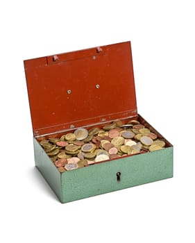 opened cash box