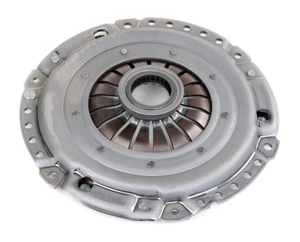 New clutch basket on a white background