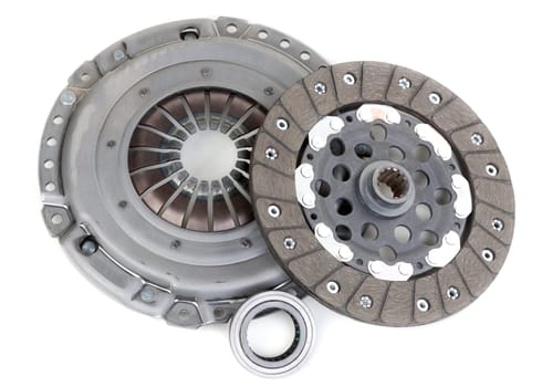 Spare parts of motor vehicle forming clutch plate and disc