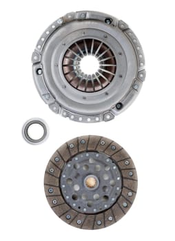 Spare parts of motor vehicle forming clutch plate and disc