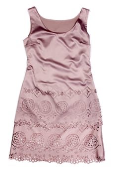 Beuge dress for girls isolated with clipping path on white