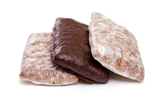 Nuremberg Elisen-Schnitten Gingerbread with Icing and Chocolate