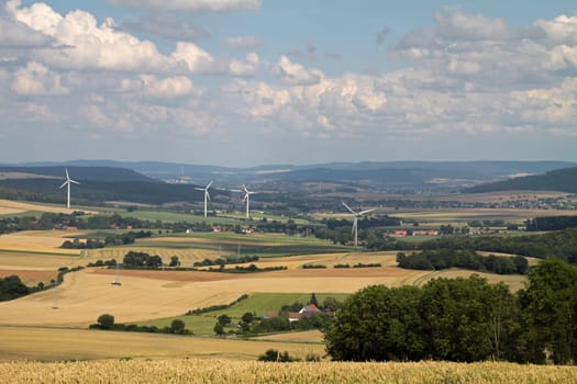 View of the Weser Uplands