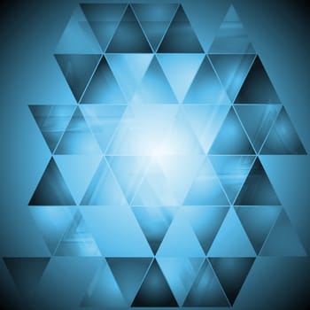 Elegant blue hi-tech background. Vector design eps 10
