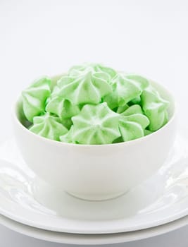 pastel colors of Meringue cookies