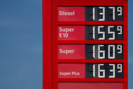 gas station