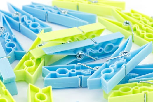 pegs to hang out the laundry