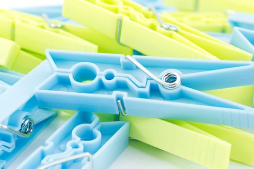 pegs to hang out the laundry