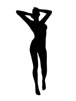 Silhouette of a woman