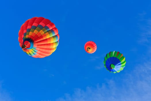 hot air balloons